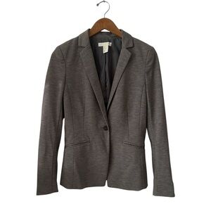 H&M Gray Blazer Like New sz 6